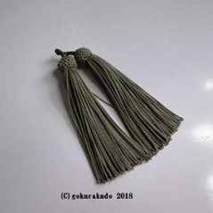 正絹頭付き房軸付き（18番、 聚楽色）2.5匁画像