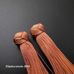 花かがり房軸無し（9黄丹色-n）2.5匁画像