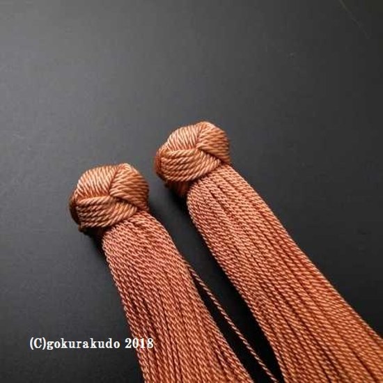 花かがり房軸無し（9黄丹色-n）2.5匁画像