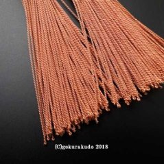 花かがり房軸無し（9黄丹色-n）2.5匁画像