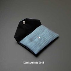 小物入れ 緑青色（青っぽい色）画像