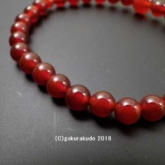 数珠ブレス 瑪瑙(メノウ) 主玉6mm画像
