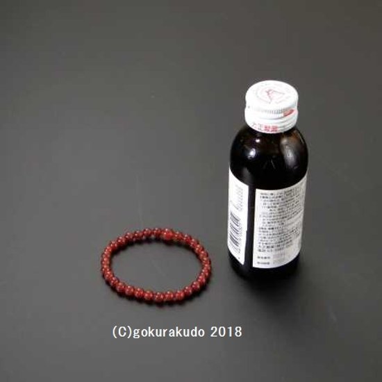 数珠ブレス 瑪瑙(メノウ) 主玉6mm画像