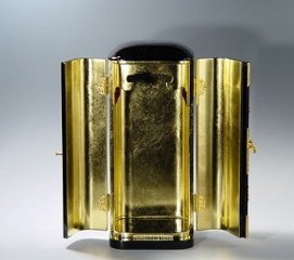 黒　丸厨子　普通幅　９寸画像