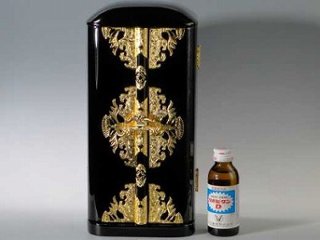 黒　丸厨子　中幅　９寸画像