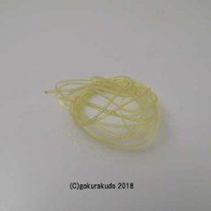 腕輪用　イエローゴム　直径０．８ｍｍ 画像