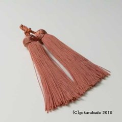 花かがり房軸付き（HK-9-j 黄丹）2.5匁画像