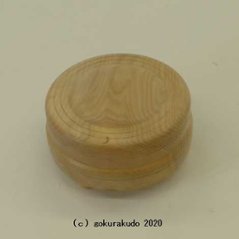 木鉦（もくしょう） 紅葉製 丸木鉦 7寸の画像