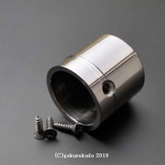 錫杖用のチタン製石突き金具のみ（チタンネジ釘付）の画像