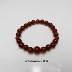 数珠ブレス 瑪瑙(メノウ) 主玉8mm画像