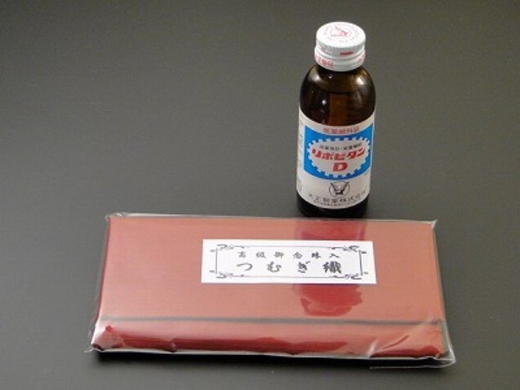 数珠入れ 紬（つむぎ）（大）(6.エンジ色) s画像