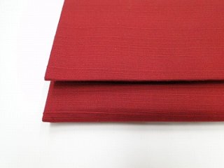 数珠入れ 紬（つむぎ）（大）(6.エンジ色) s画像