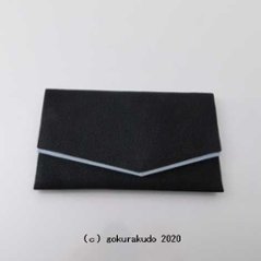 ちりめん数珠入れ １．黒色 画像