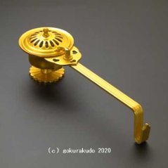 太子型柄香炉 アルミ製の画像