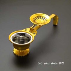太子型柄香炉 アルミ製画像