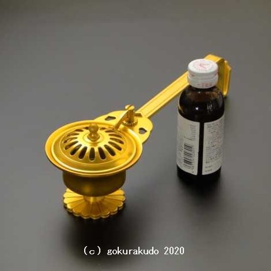 太子型柄香炉 アルミ製画像