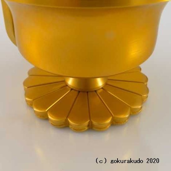 太子型柄香炉 アルミ製画像