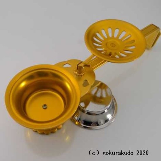 太子型柄香炉 アルミ製画像