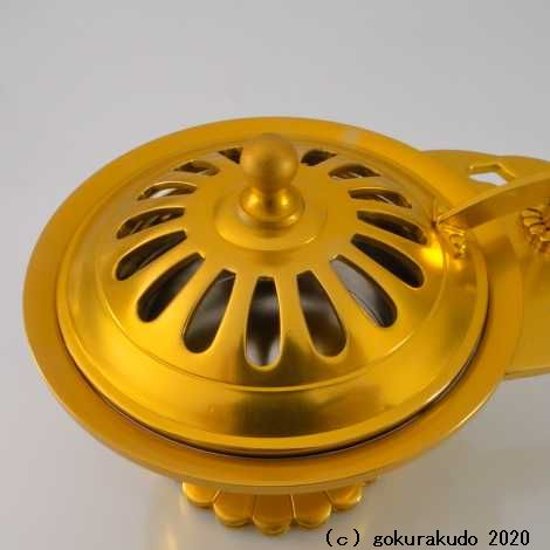 太子型柄香炉 アルミ製画像