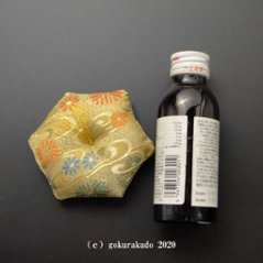 小菊綴れ六角布団　2.5寸画像