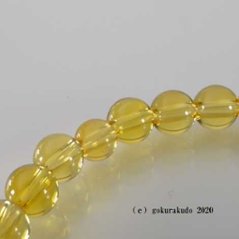 数珠ブレス 総黄水晶 主玉6ｍｍ画像