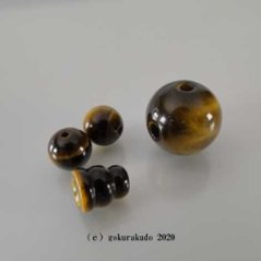 虎目石の（親・２天・ぼさ）、22玉用部品セット画像