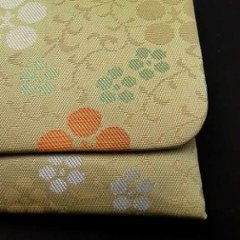 正絹古代裂数珠入れ（S印）天神唐草紋画像