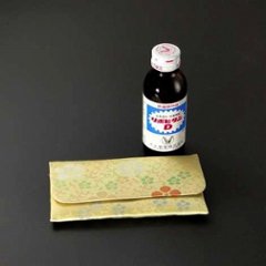 正絹古代裂数珠入れ（S印）天神唐草紋画像