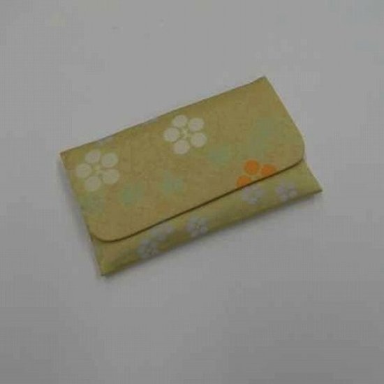 正絹古代裂数珠入れ（S印）天神唐草紋画像
