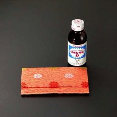 正絹古代裂数珠入れ（S印）定家画像