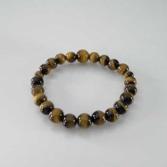 数珠ブレス 虎目石 主玉（おもだま）8mm画像