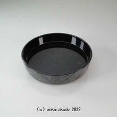 PC黒　唐草敷台　特大　の画像