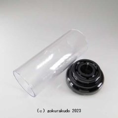 墓前灯立  プラスチック製ホヤ付き (墓参灯) 画像