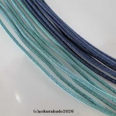 数珠 浄土真宗 布教用 総黒オニキス 正絹紐房画像