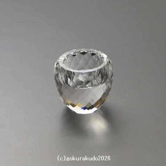 クリスタルガラス具足セットのブッキ、のみ 画像