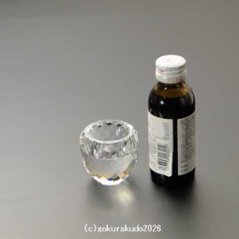 クリスタルガラス具足セットのブッキ、のみ 画像