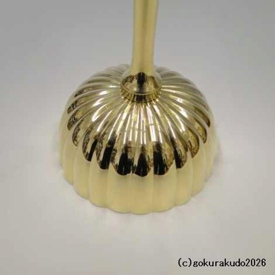 菊壇灯　1尺1寸　磨き　一対画像