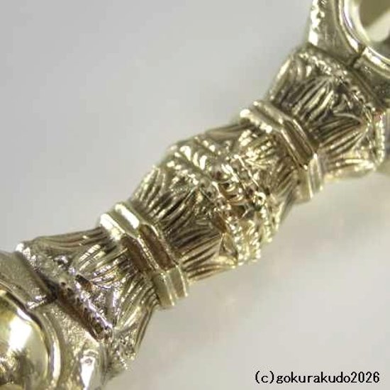 五鈷杵 中型 磨き（栄型）（密教法具・前具）[1本当たり]画像