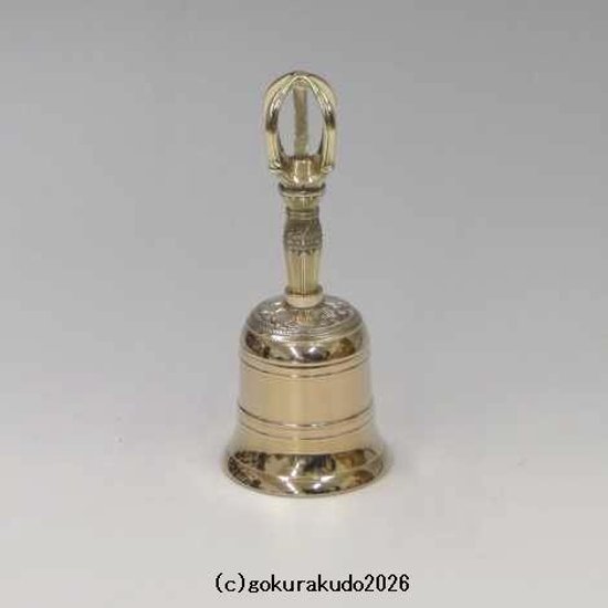 金剛鈴 中型 磨き（栄型）（密教法具・前具）[1本当たり]画像