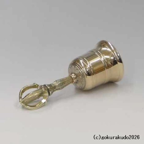 金剛鈴 中型 磨き（栄型）（密教法具・前具）[1本当たり]画像