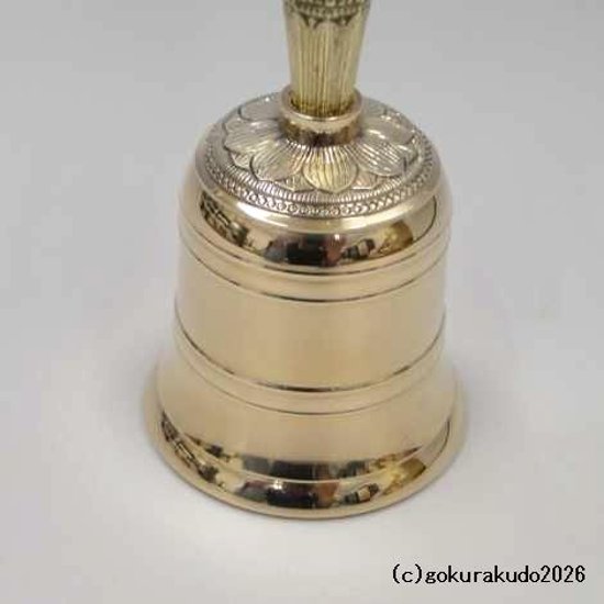 金剛鈴 中型 磨き（栄型）（密教法具・前具）[1本当たり]画像