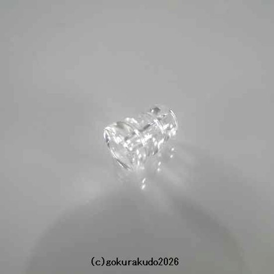 透明水晶の大型のボサ（親玉14mm～16mm用）のみ一個画像