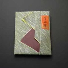 御香（お香）/沈香（じんこう）　刻み、15ｇ『緑色たと』入り（高級品）の画像