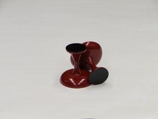 高坏(たかつき、高月)　木製　朱塗　3寸画像