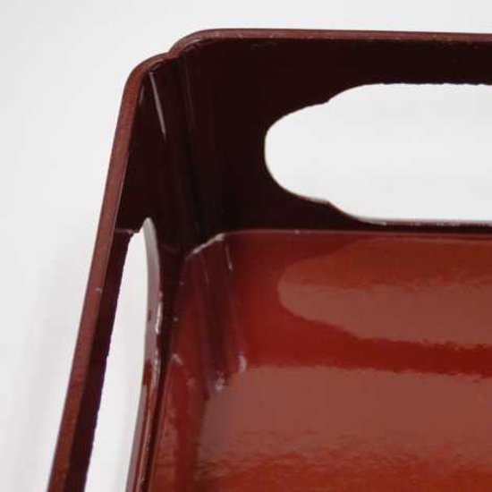 上質プラスチック製 御膳 （朱）5.5寸画像