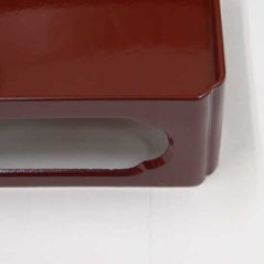 上質プラスチック製 御膳 （朱）5.5寸画像