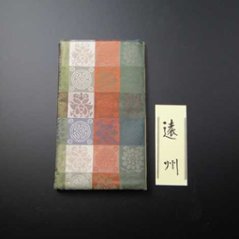 数珠入れ付き 金封ふくさ（正絹） 遠州-H画像