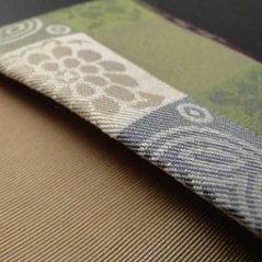 数珠入れ付き 金封ふくさ（正絹） 遠州-H画像