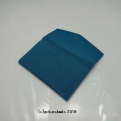 ちりめん数珠入れ 34．瑠璃色画像