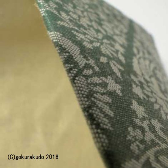 古渡り緞子 数珠袋（数珠入れ）5番 菱鳳凰・柳画像